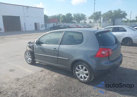 2007 Volkswagen Rabbit z USA, uszkodzony, nr VIN WVWBR71K47W214763